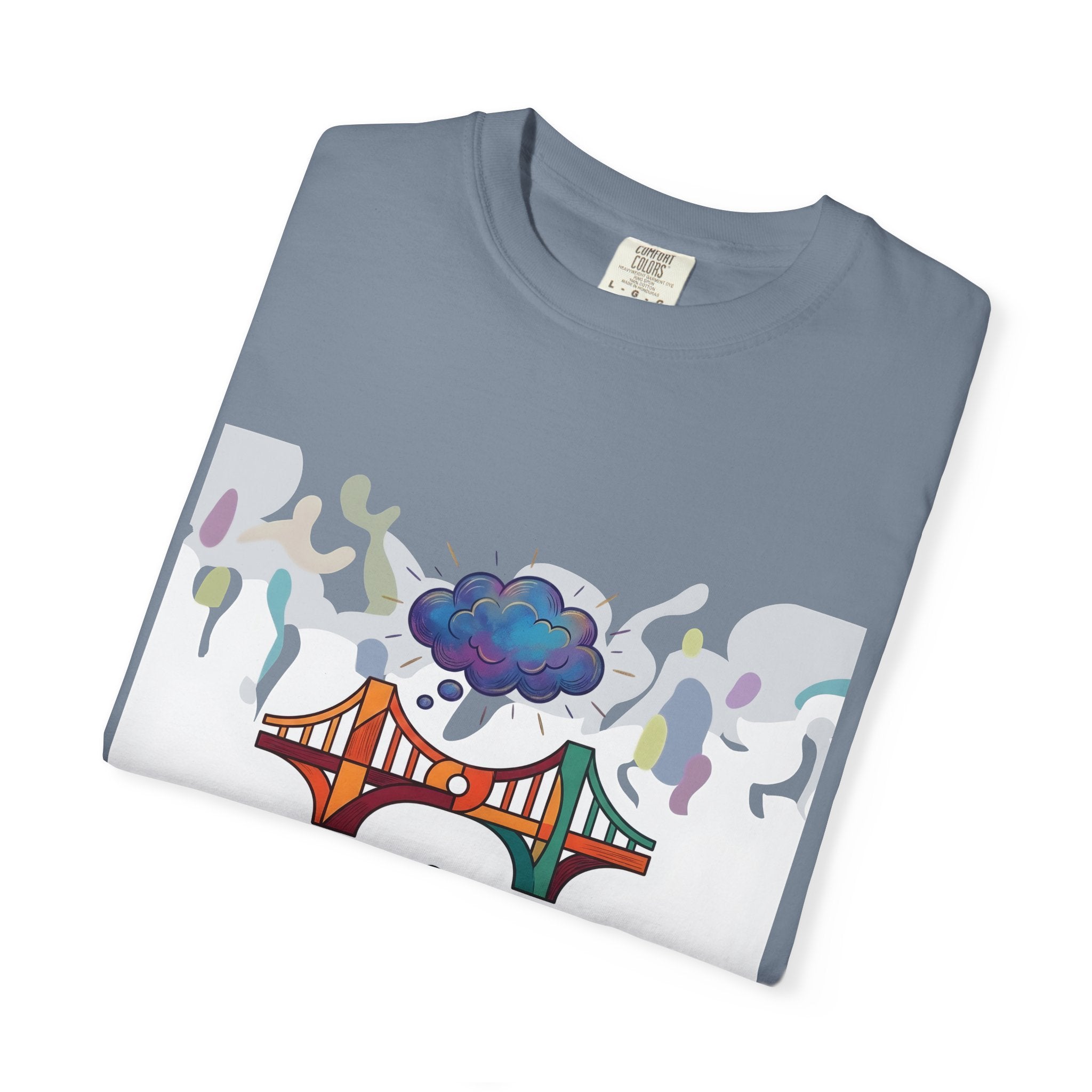 Comfort Colors T-shirt - Symbolic Connection | Abstract Communication
