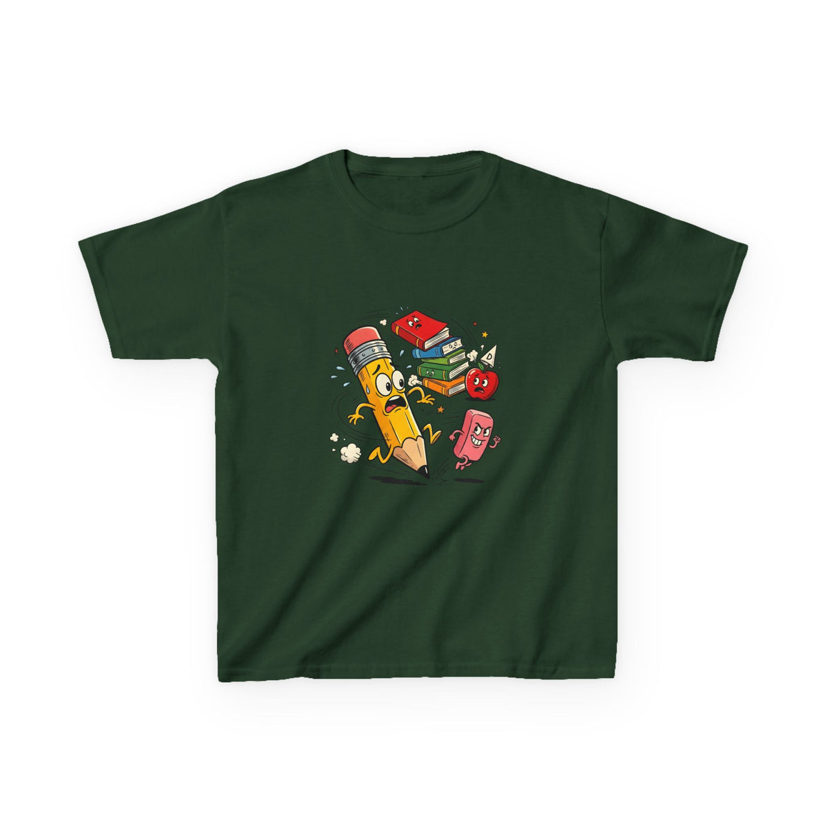 Kids T-Shirt - Stressed School Supplies | Chaotic Academic Humor