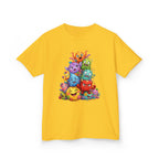 Kids T-Shirt - Cute Monster Pile | Whimsical Cartoon Design