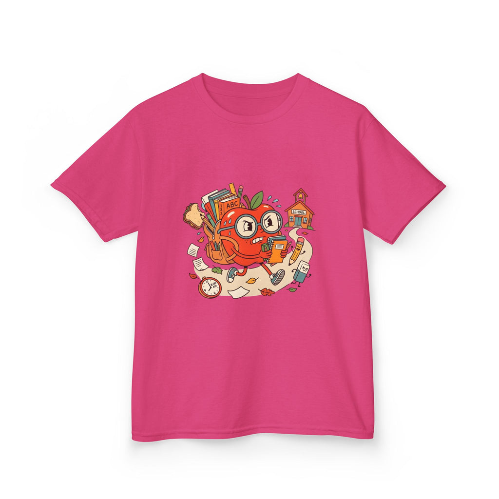Kids Back to School Tee - Playful ABC 123 School Design
