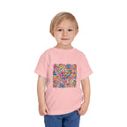 Toddler T-Shirt - Vibrant Whimsical Creatures | Doodle Art