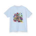 Kids T-Shirt - Geometric School Supplies Tee | Back to School