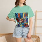 Unisex T-Shirt - Retro Tech 8-Bit Digital Display | Comfort Colors