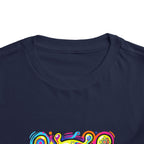 Toddler Tee - Vibrant Psychedelic Monster | Kids Abstract Cartoon Art