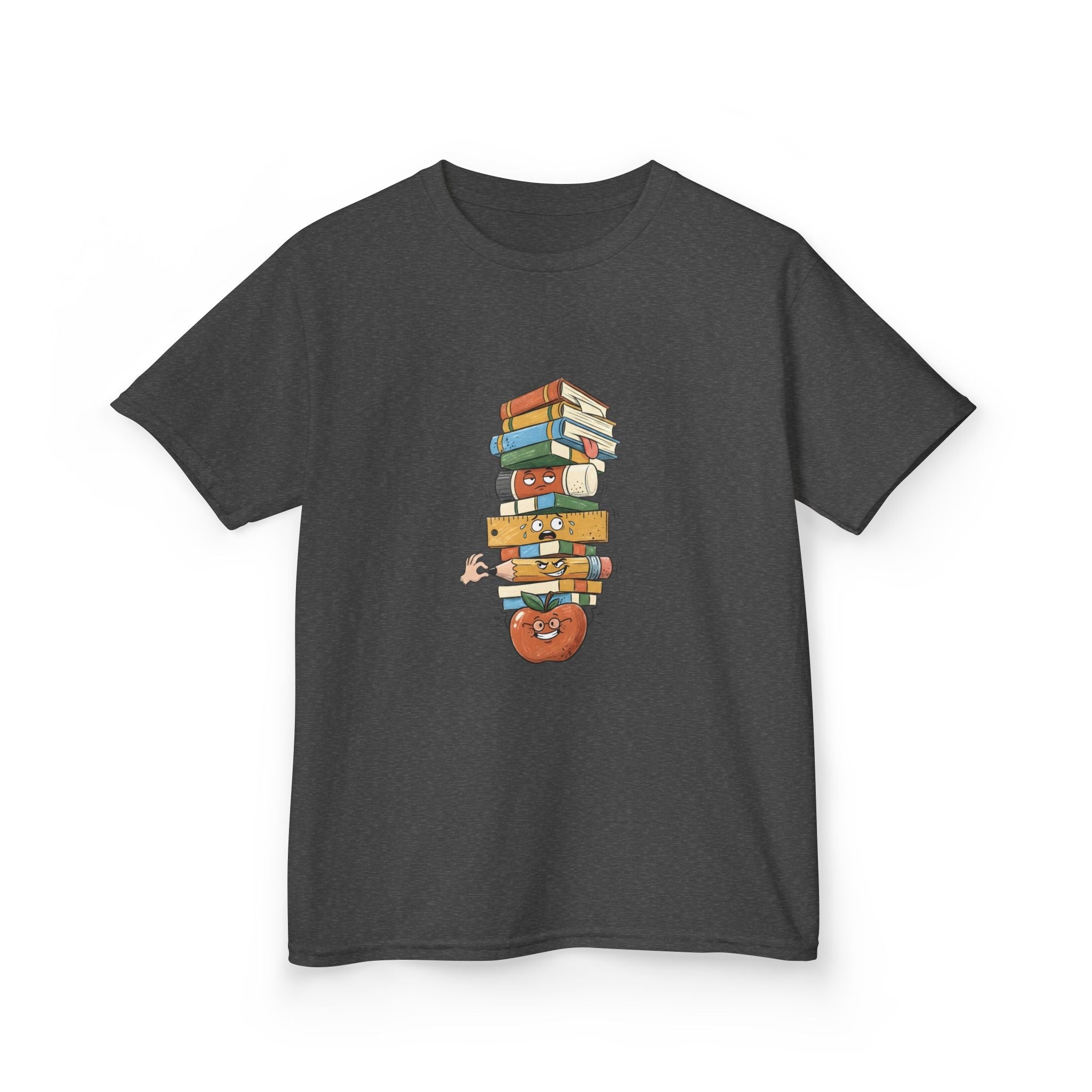 Kids T-Shirt - Funny School Supplies Cartoon | Back to School