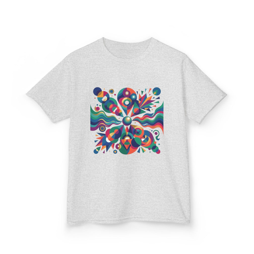 Kids T-Shirt - Vibrant Abstract Geometric Design | Modern Art