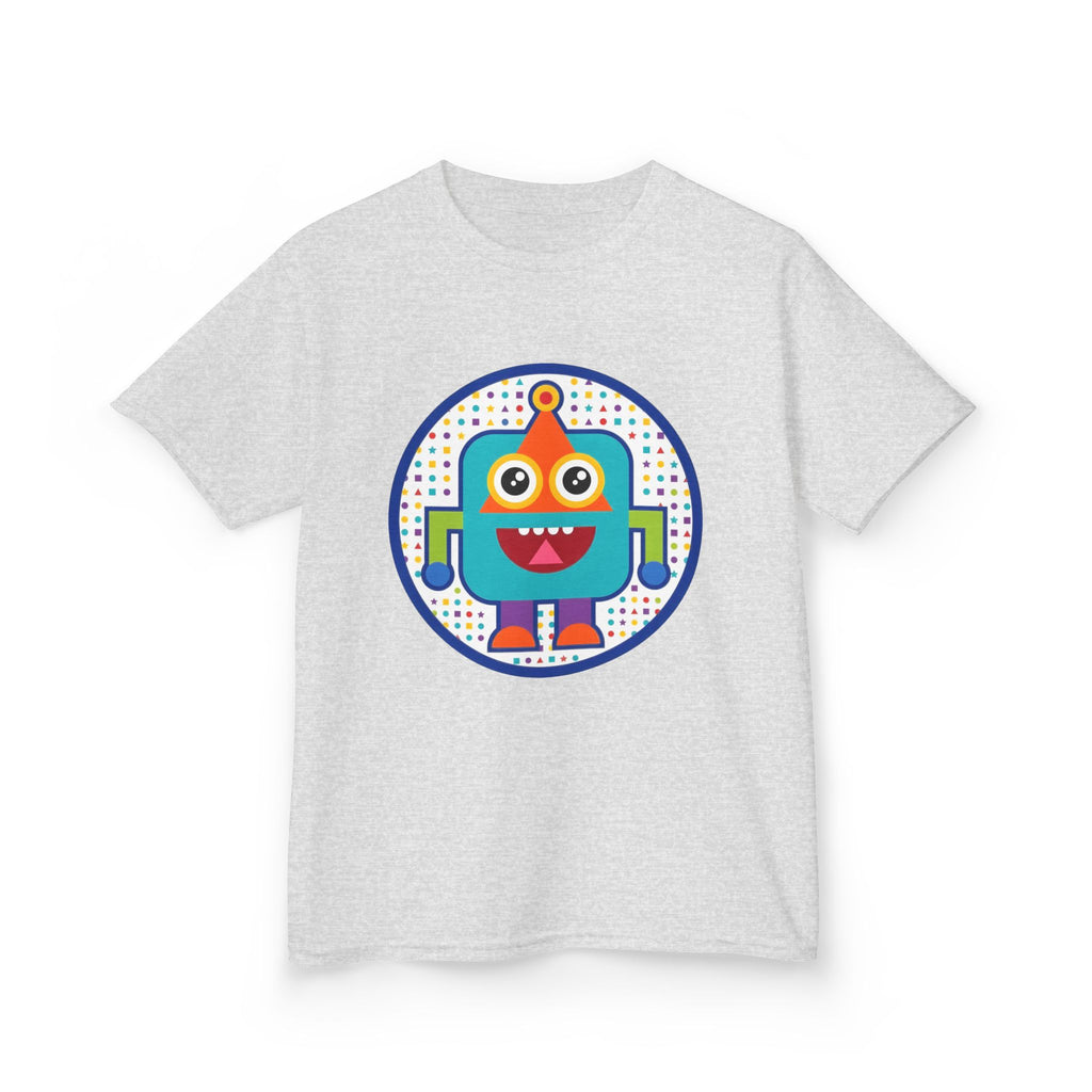 Kids Robot T-Shirt - Cute Geometric Design | Festive Party Tee
