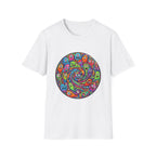 T-Shirt - Psychedelic Monster Swirl | Vibrant Alien Party