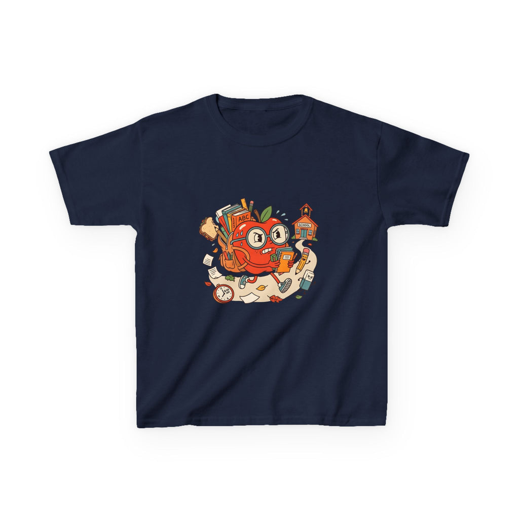 Kids Back to School Tee - Playful ABC 123 School Design