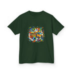 Kids Back to School Tee - Colorful School Bus & Student Shirt