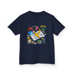 Kids Tee - Back to School Anxiety MEH YIKES! Funny Student