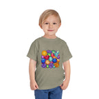 Toddler Tee - Vibrant Geometric Crystal & Gemstone Shirt