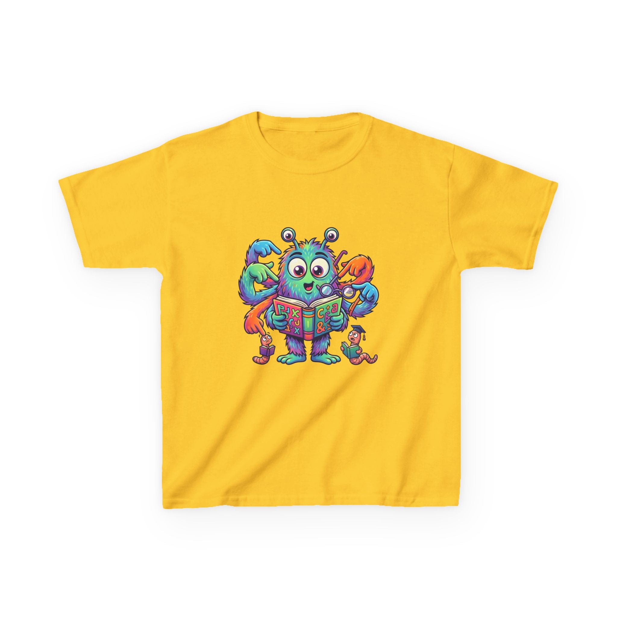 Cute Monster Kids Tee - Learning & Education T-Shirt