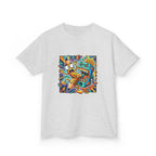 Kids Tee - Dynamic School Supplies Cartoon | Back to School Fun