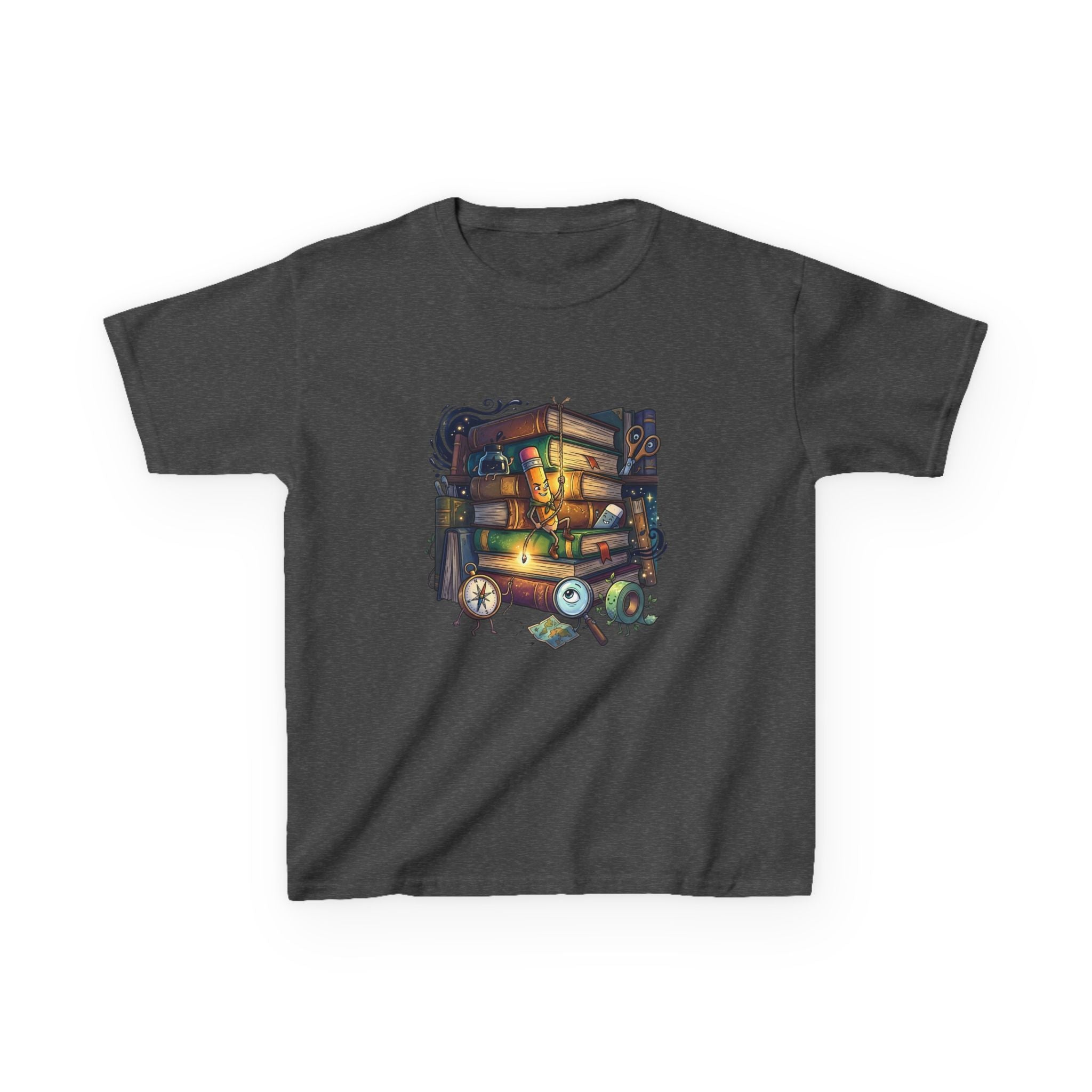 Kids Tee - Learning Adventure Books | Whimsical Storybook Gift
