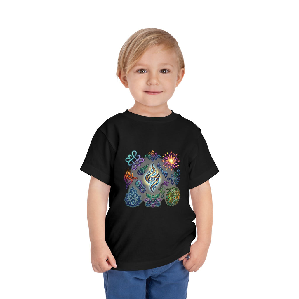 Toddler Spiritual Elemental Tee - Mystical Nature Magic