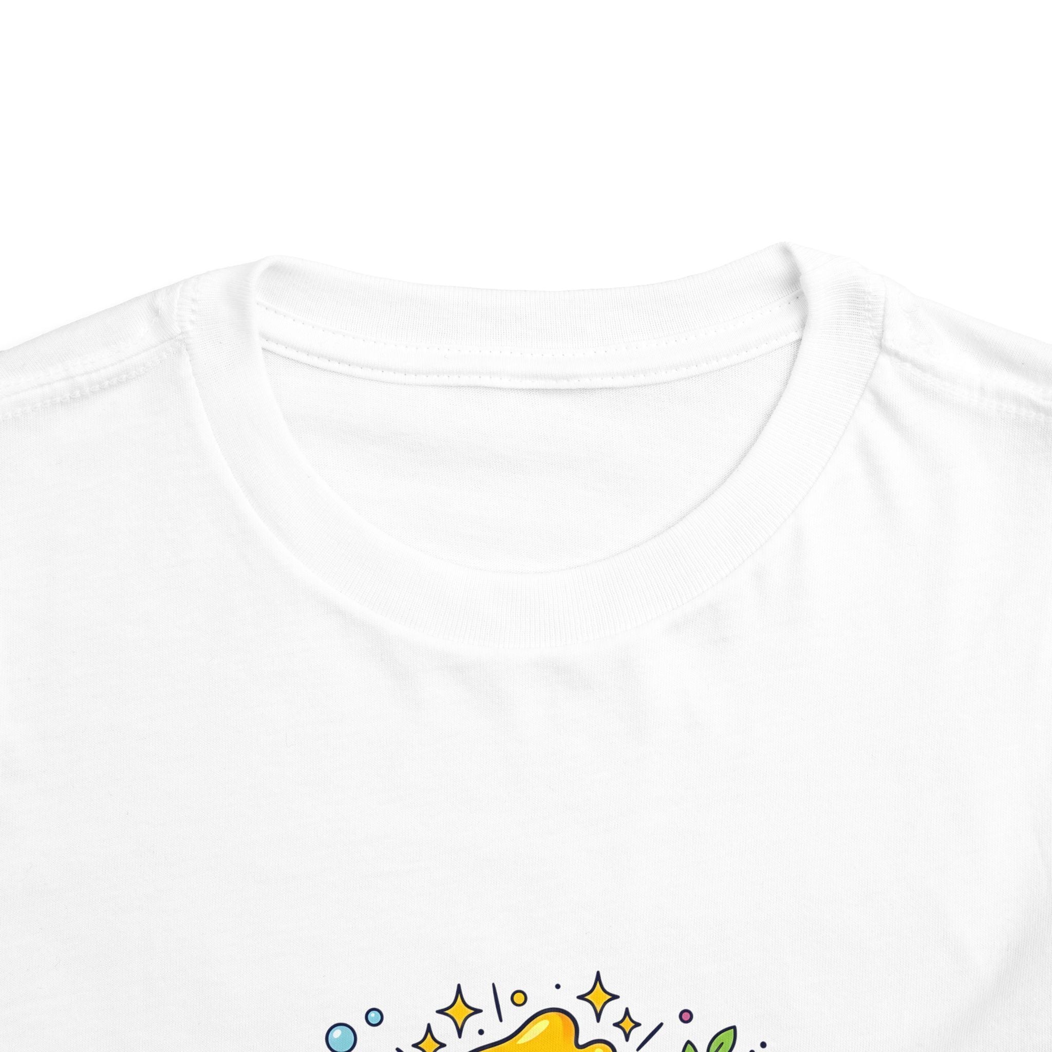 Toddler Monster Tee - Cute Happy Colorful Cartoon Kids Shirt
