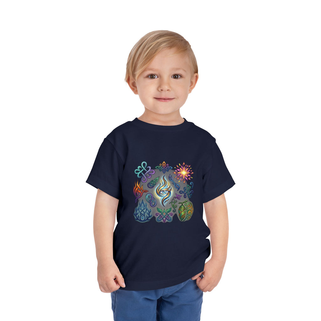 Toddler Spiritual Elemental Tee - Mystical Nature Magic