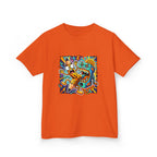 Kids Tee - Dynamic School Supplies Cartoon | Back to School Fun