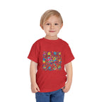 Toddler T-Shirt - Vibrant Whimsical Creatures | Doodle Art
