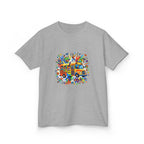 Kids Back to School Tee - Colorful School Bus & Student Shirt