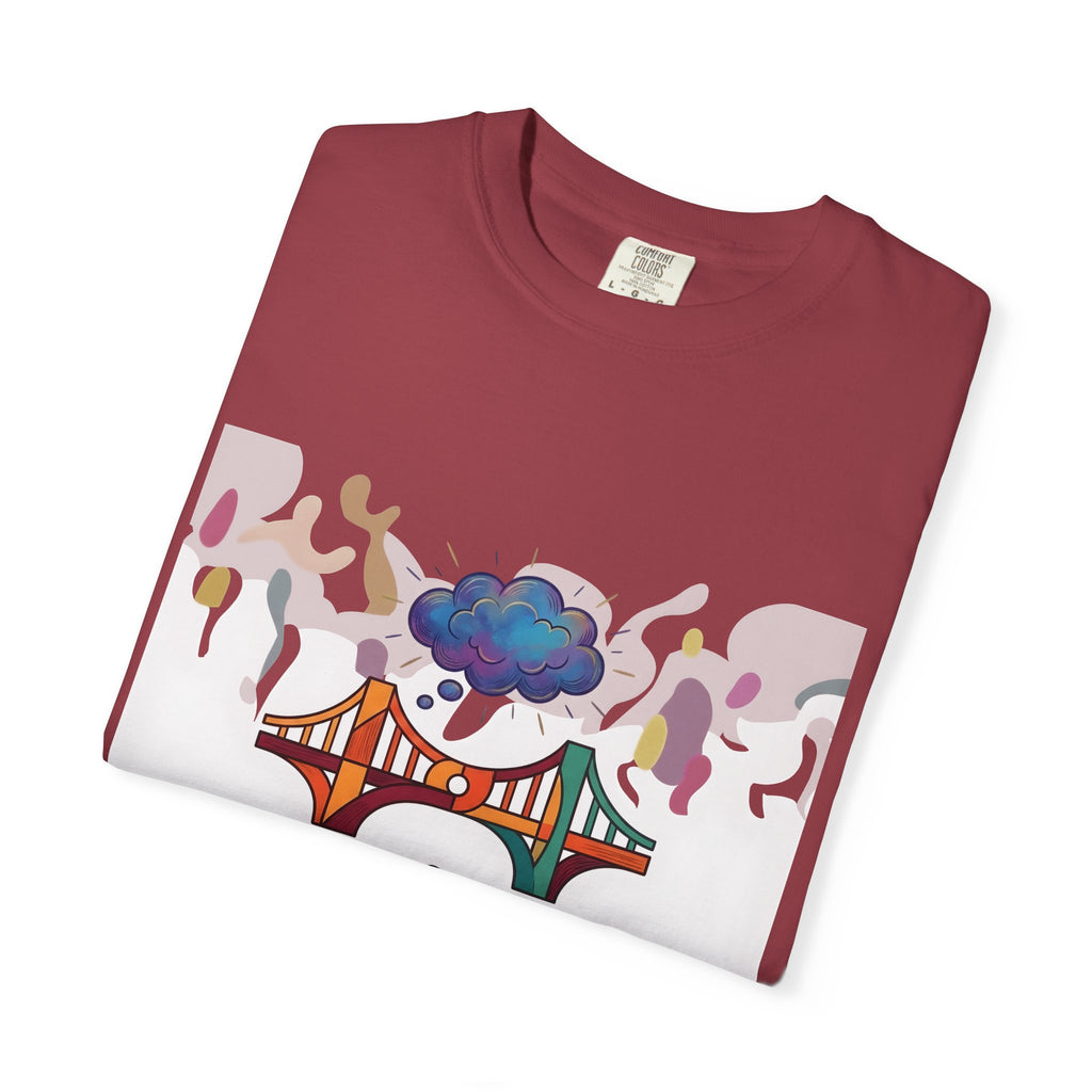 Comfort Colors T-shirt - Symbolic Connection | Abstract Communication