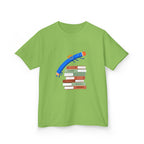 Kids Tee - Back to School Education | Books & Pencil