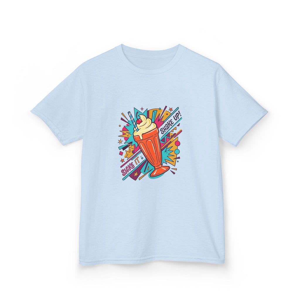 Kids Retro Pop Art Milkshake Tee - SHAKE IT UP! Dessert