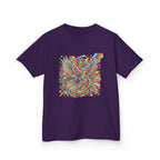 Kids Mythical Phoenix Tee - Energetic Psychedelic Art
