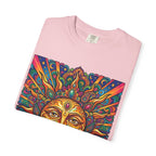 Unisex T-shirt - Psychedelic Sun Boho | Comfort Colors Garment-Dyed