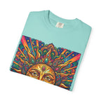 Unisex T-shirt - Psychedelic Sun Boho | Comfort Colors Garment-Dyed