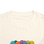 Toddler Tee - Expressive Emoji Faces | Kids Emotions & Feelings