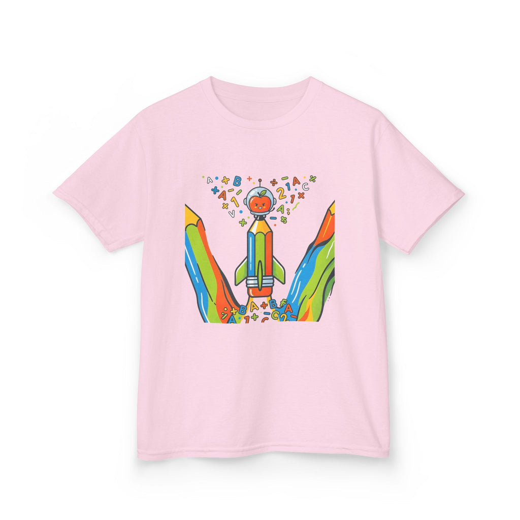 Kids Education Tee - Playful ABC & Math Learning Graphic