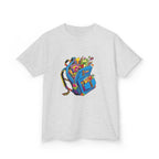 Kids Tee - Vibrant Geometric School Supplies Cartoon | Back to School
