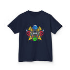 Kids Tee - Cartoon School Supplies & Learning Design | Back to School