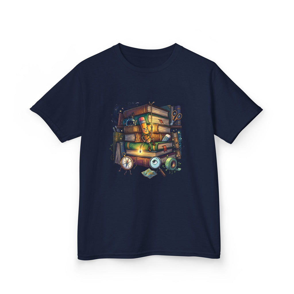 Kids Tee - Learning Adventure Books | Whimsical Storybook Gift