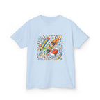 Kids Tee - Vibrant Doodle School Supplies | Back to School