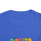 Toddler Tee - Expressive Emoji Faces | Kids Emotions & Feelings