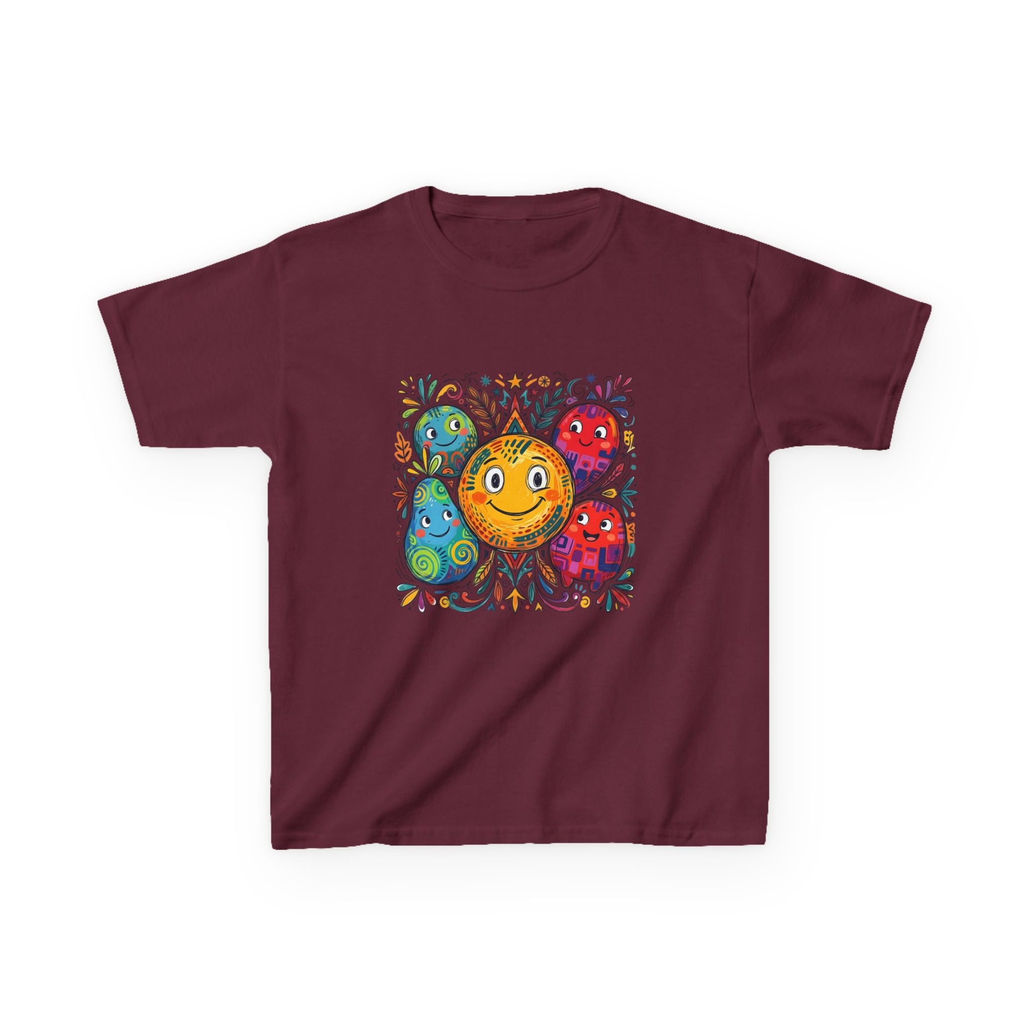 Kids Tee - Happy Friends & Colorful Joy | Playful Character Gift