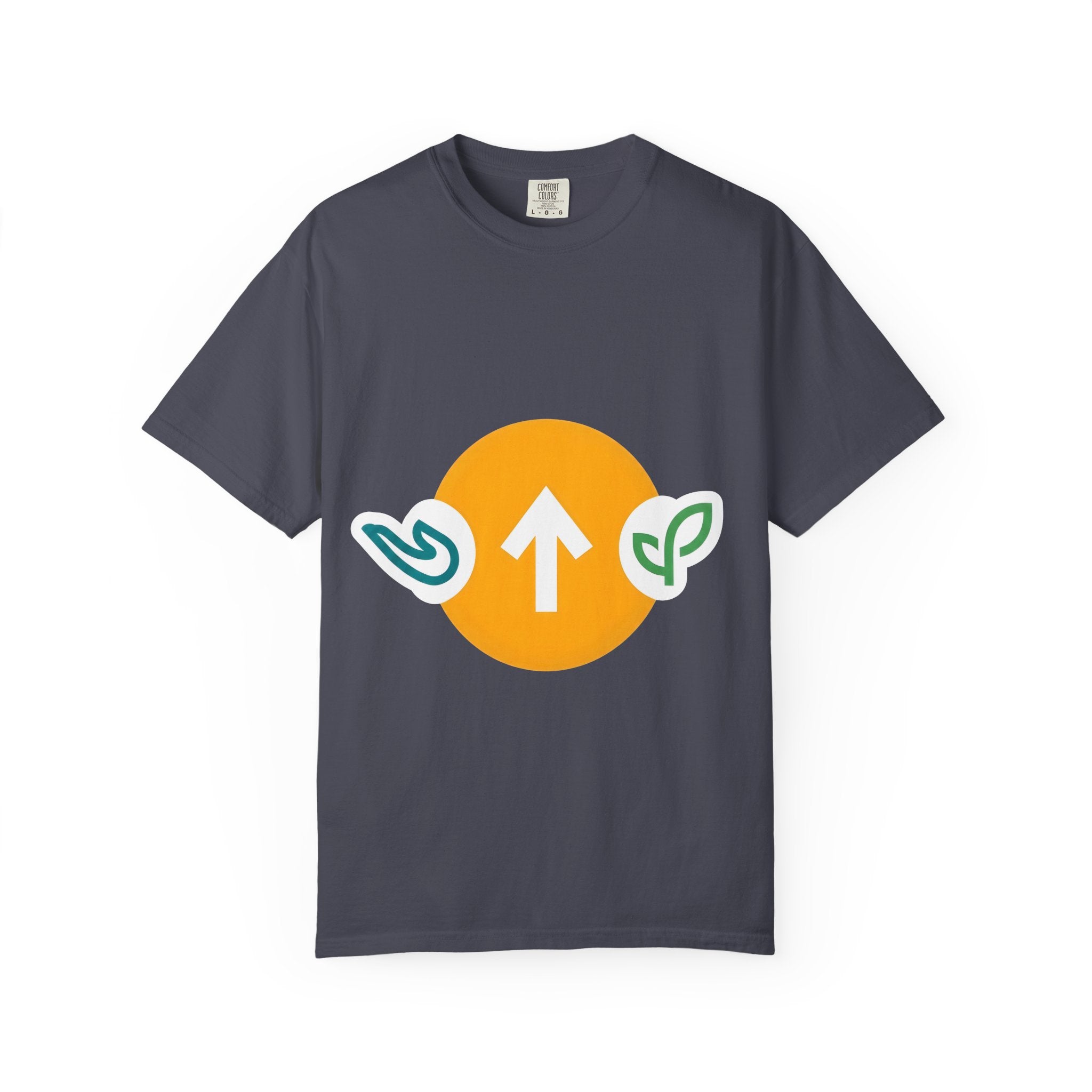Symbolic Growth T-shirt - Modern Nature Aesthetic | Comfort Colors