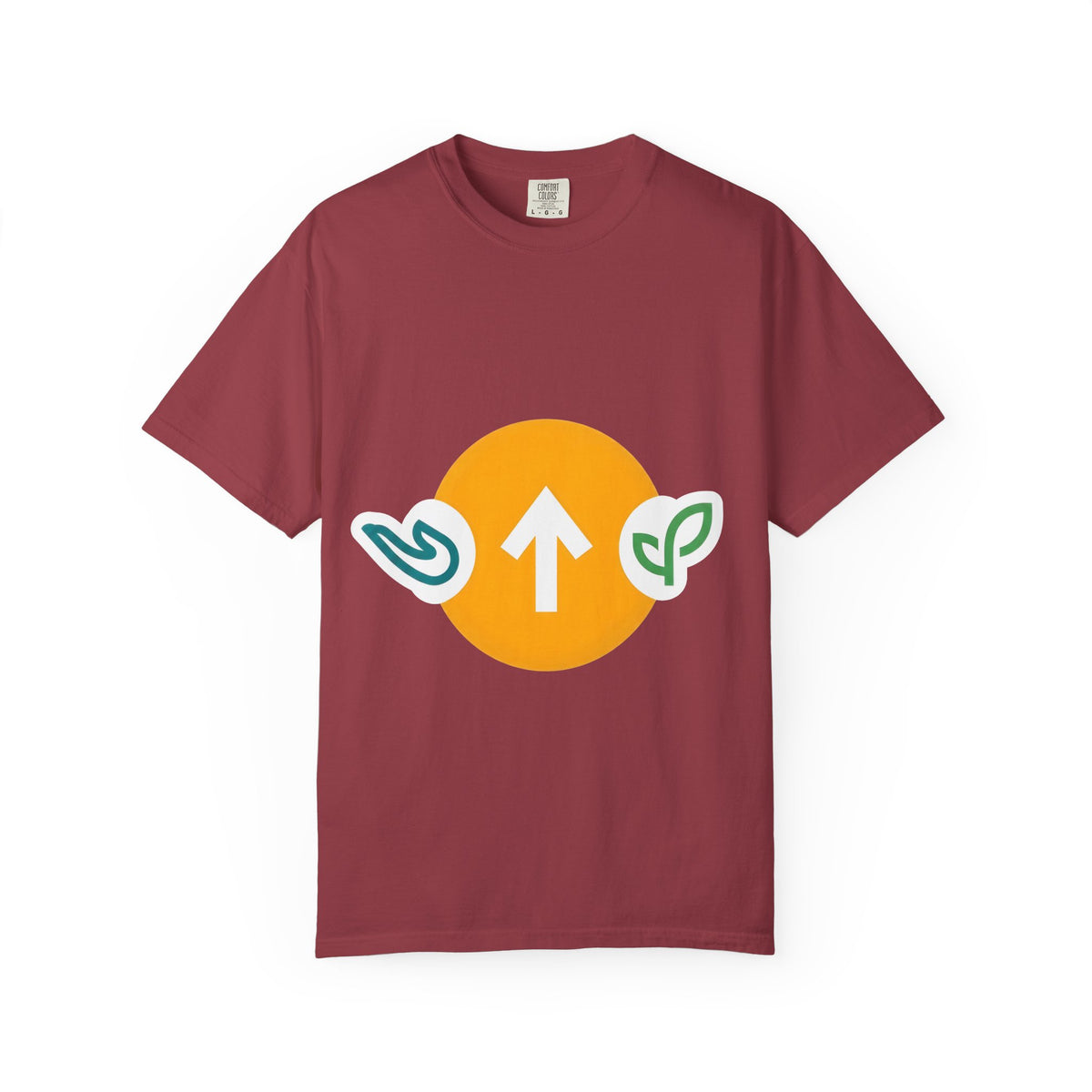Symbolic Growth T-shirt - Modern Nature Aesthetic | Comfort Colors
