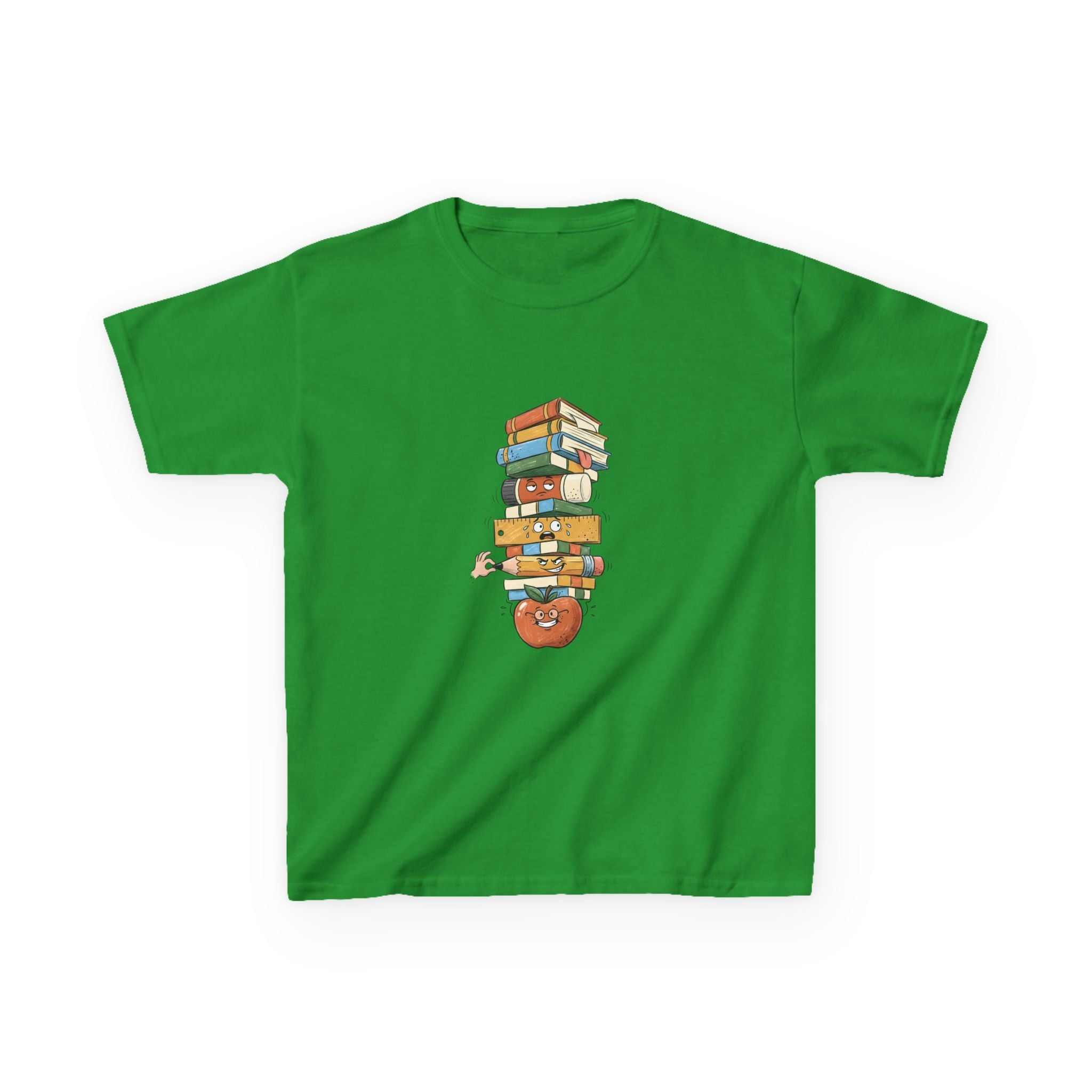 Kids T-Shirt - Funny School Supplies Cartoon | Back to School