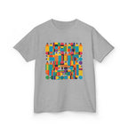 Kids Tee - Playful Geometric Abstract | Modern Art