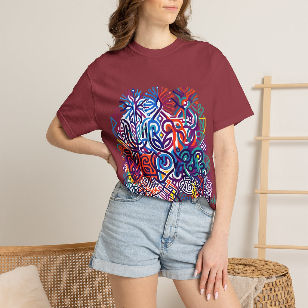 Unisex T-Shirt - Modern Abstract Organic Geometric Art | Comfort