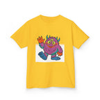 Kids T-Shirt - Cute 3-Eyed Monster Cartoon | Colorful & Fun