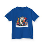 Kids Cartoon T-Shirt - Mischievous School Supplies & Stationery
