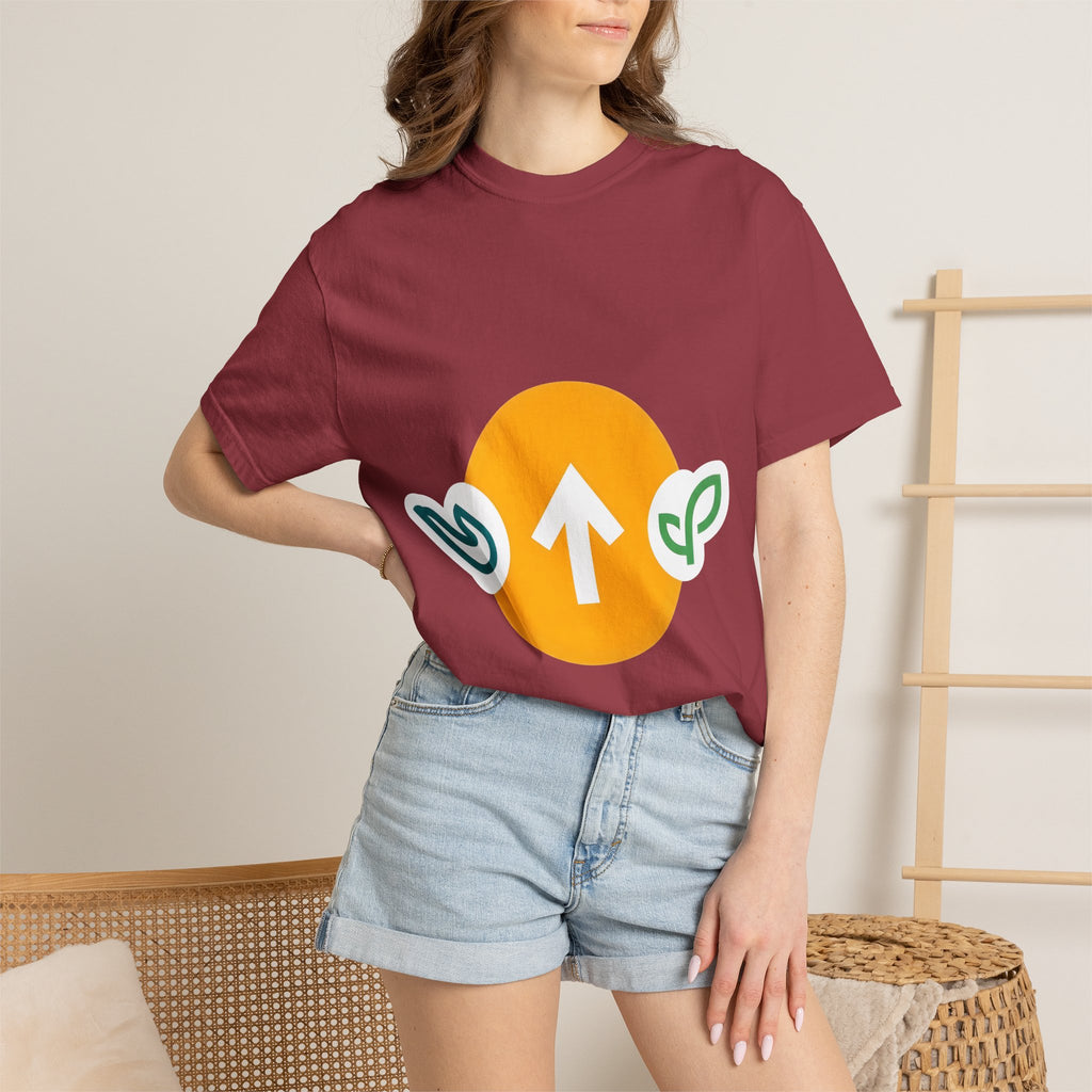 Symbolic Growth T-shirt - Modern Nature Aesthetic | Comfort Colors