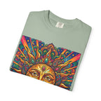 Unisex T-shirt - Psychedelic Sun Boho | Comfort Colors Garment-Dyed