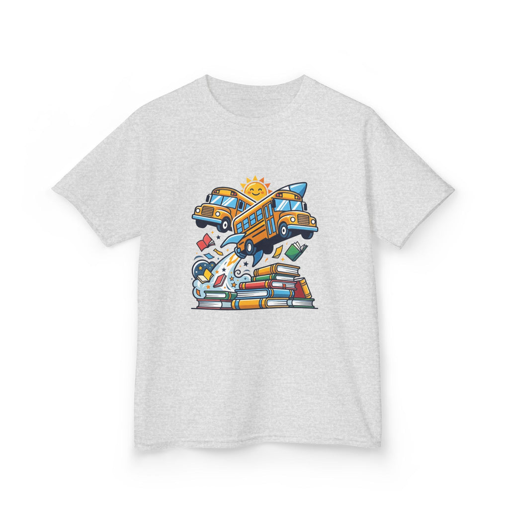 Kids Back to School T-Shirt - Rocket Bus Adventure | First Day