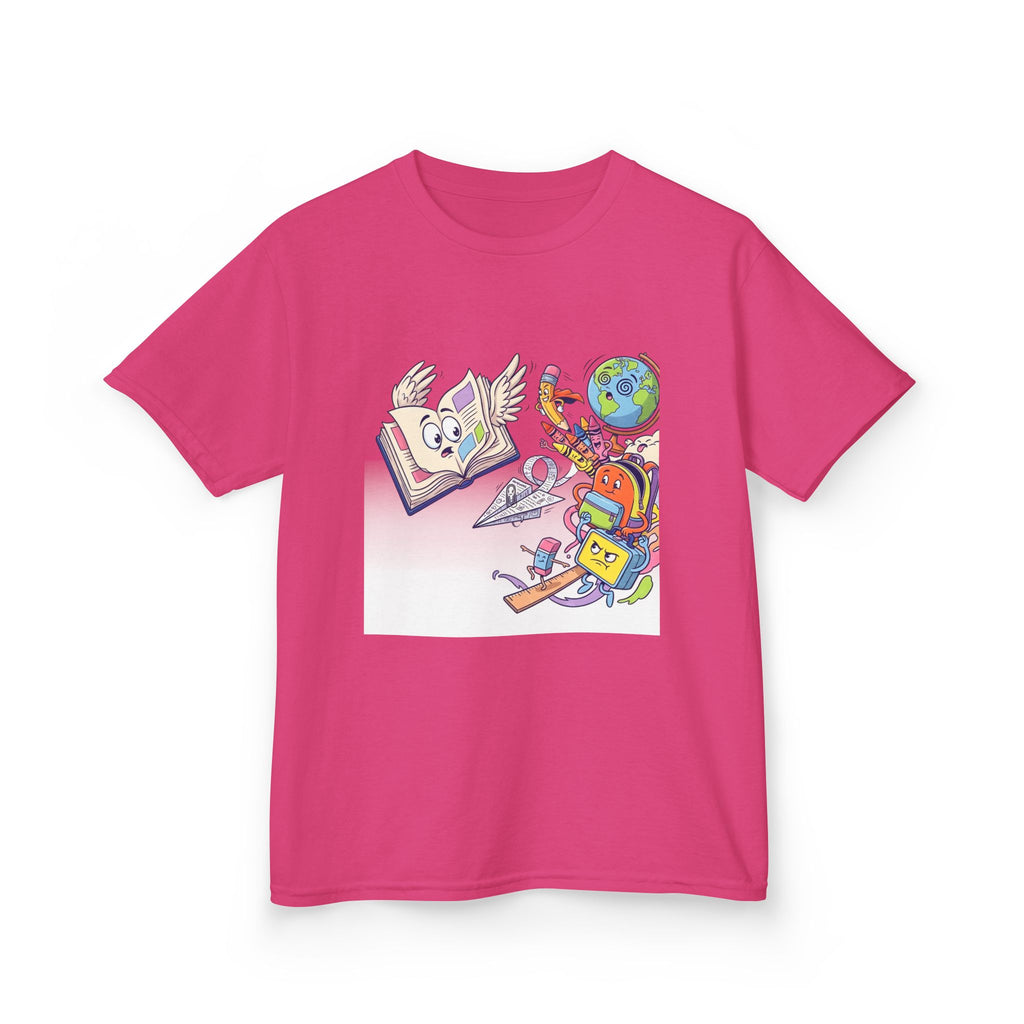 Kids Tee - Cute HOMEWORK Whimsical School Supplies | Back to School